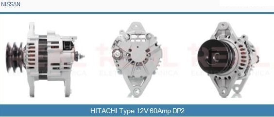 ALTERNATORE NISSAN PICK UP - KING CAB/ NAVARA D22 - Autoricambi4x4