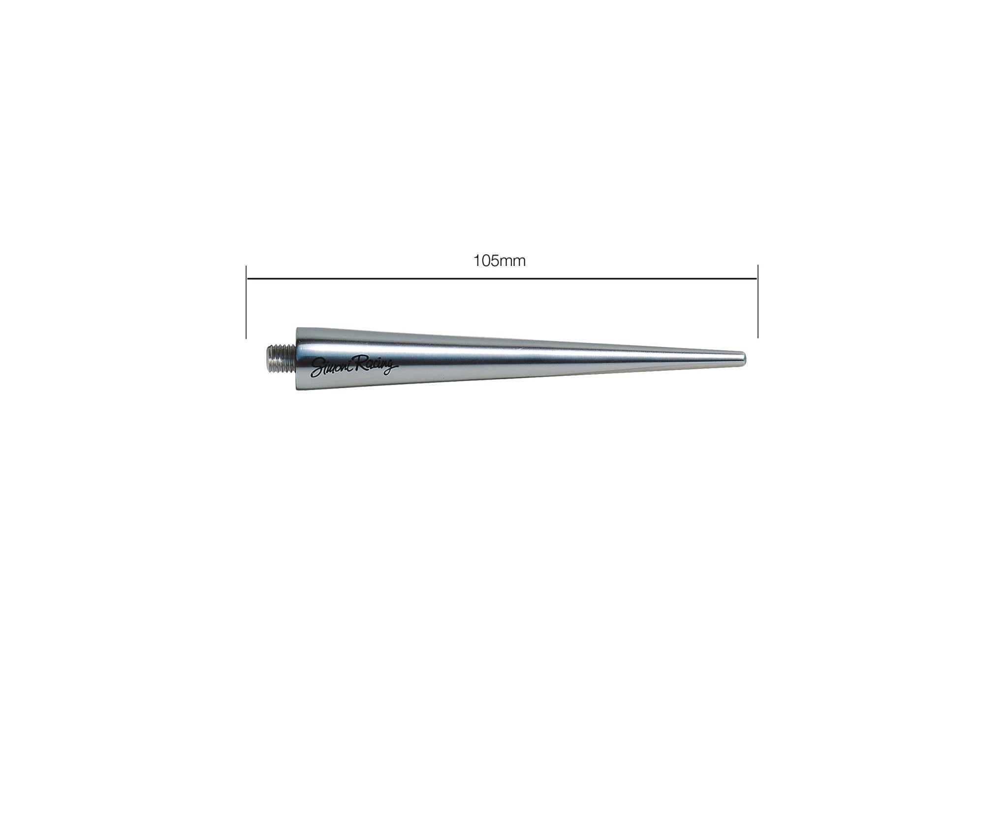 ANTENNA SLIDE 10,5 CM ALLUMINIO - Autoricambi4x4
