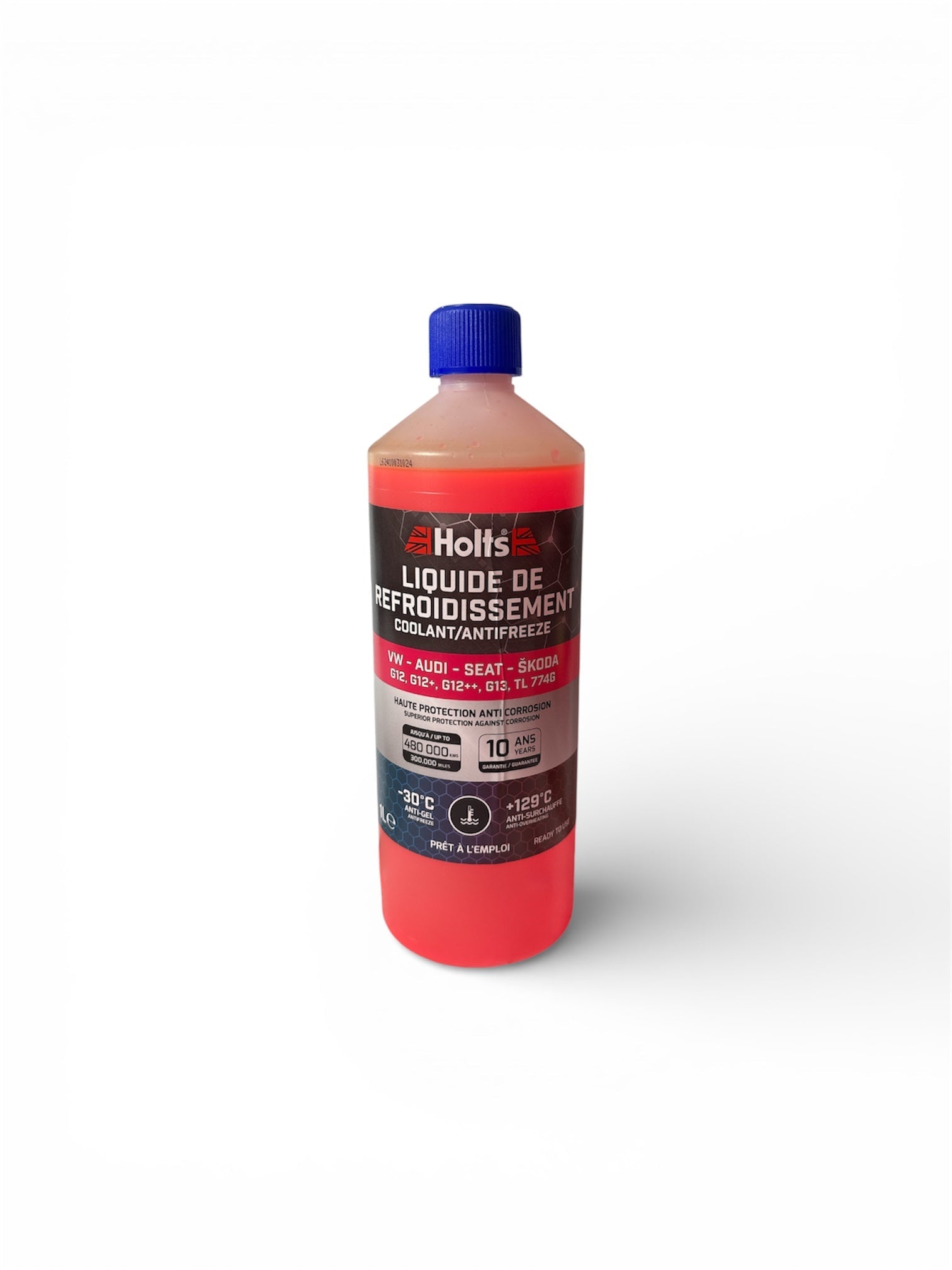 ANTIGELO/ LIQUIDO RADIATORI HOLTS G13 DA 1 LITRO - Autoricambi4x4