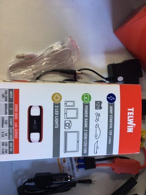 AVVIATORE MULTIFUNZIONE AL LITIO TELWIN DRIVE 9000 12V - Autoricambi4x4