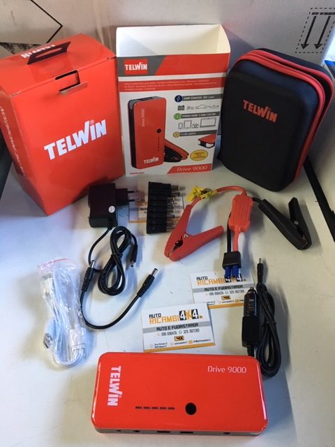 AVVIATORE MULTIFUNZIONE AL LITIO TELWIN DRIVE 9000 12V - Autoricambi4x4