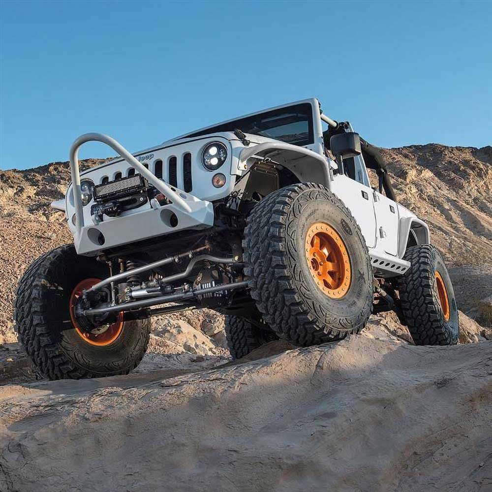 Barra di collegamento anteriore HD regolabile Rubicon Express Lift 0 - 6" - Autoricambi4x4