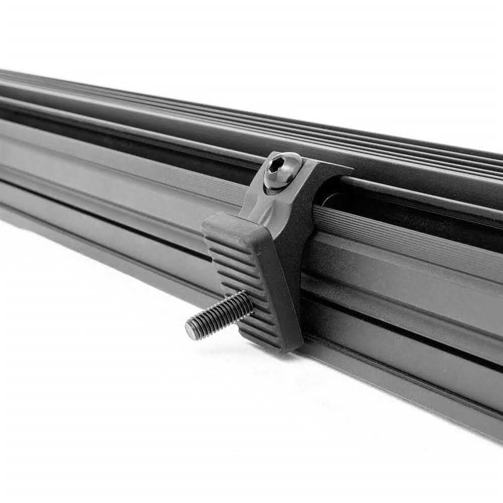 Barra luminosa LED 50" doppia fila ambra DRL spot/flood Rough Country Black Series - Autoricambi4x4