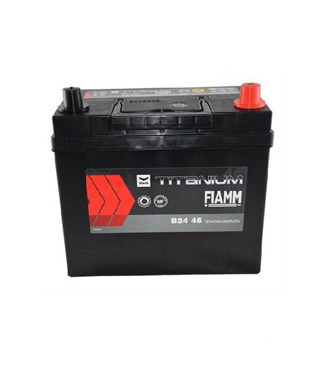 BATTERIA AUTO FIAMM 45Ah 360A 12V – BLACK TITANIUM B24 45 (DX) - Autoricambi4x4