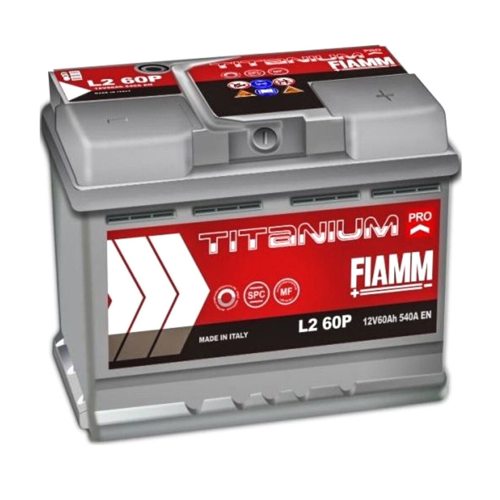 BATTERIA AUTO FIAMM L260P 60AH 540A 12V - Autoricambi4x4