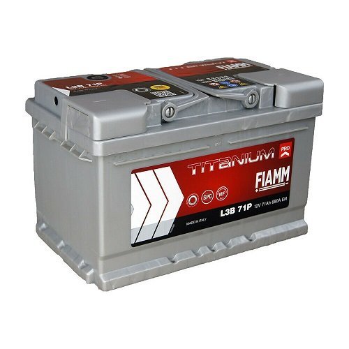 BATTERIA AUTO FIAMM L3B71P 71Ah 680A 12V - Autoricambi4x4