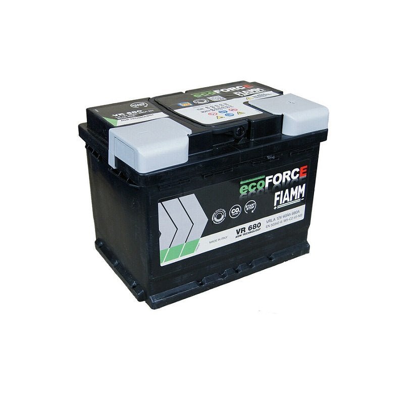 BATTERIA AUTO FIAMM VR680 60Ah 680A 12V AGM START&STOP - Autoricambi4x4