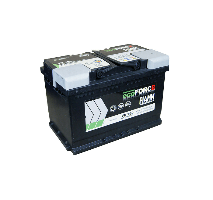 BATTERIA AUTO FIAMM VR760 70Ah 760A 12V AGM START&STOP - Autoricambi4x4