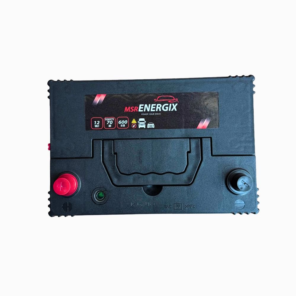 BATTERIA MSR ENERGIX D26X75 12 V 70 AH 600 A EN - Autoricambi4x4