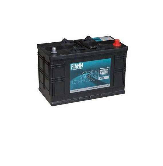 BATTERIA TRATTORE CAMION FIAMM 110Ah 850A 12V – RST ENERGYCUBE CB(B01) 110 (DX) - Autoricambi4x4