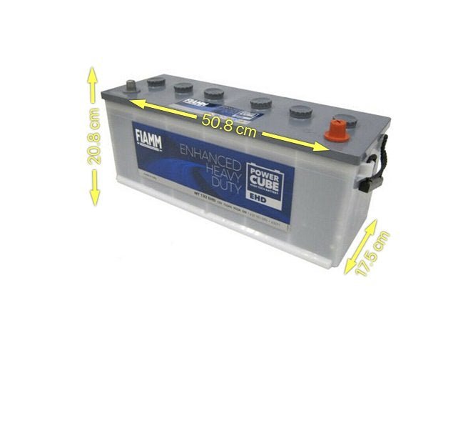 BATTERIA TRATTORE CAMION FIAMM MT 132 132Ah 950A 12V – EHD POWERCUBE(DX) - Autoricambi4x4