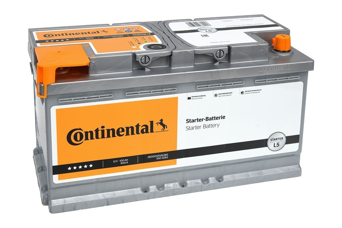 BATTERIE AUTO CONTINENTAL L5 100/ 900 EN - Autoricambi4x4