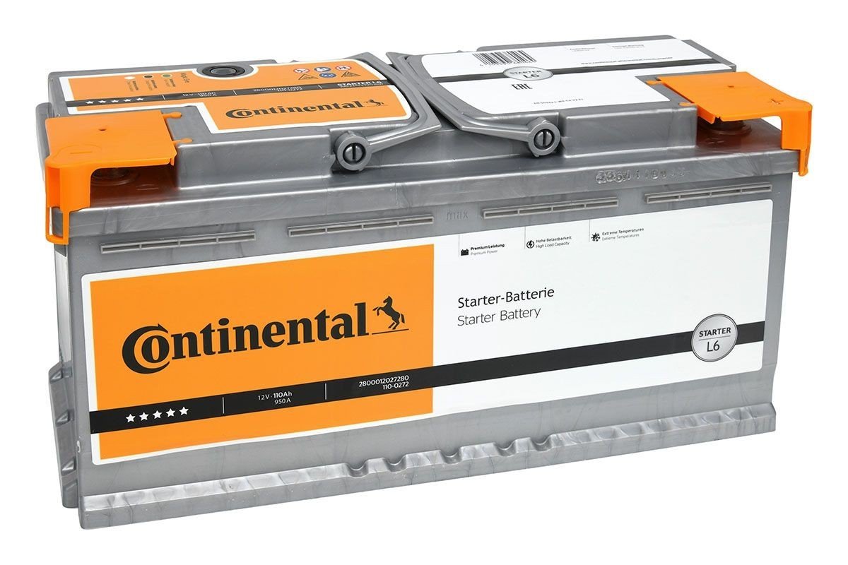 BATTERIE AUTO CONTINENTAL L6 110/ 950 EN - Autoricambi4x4
