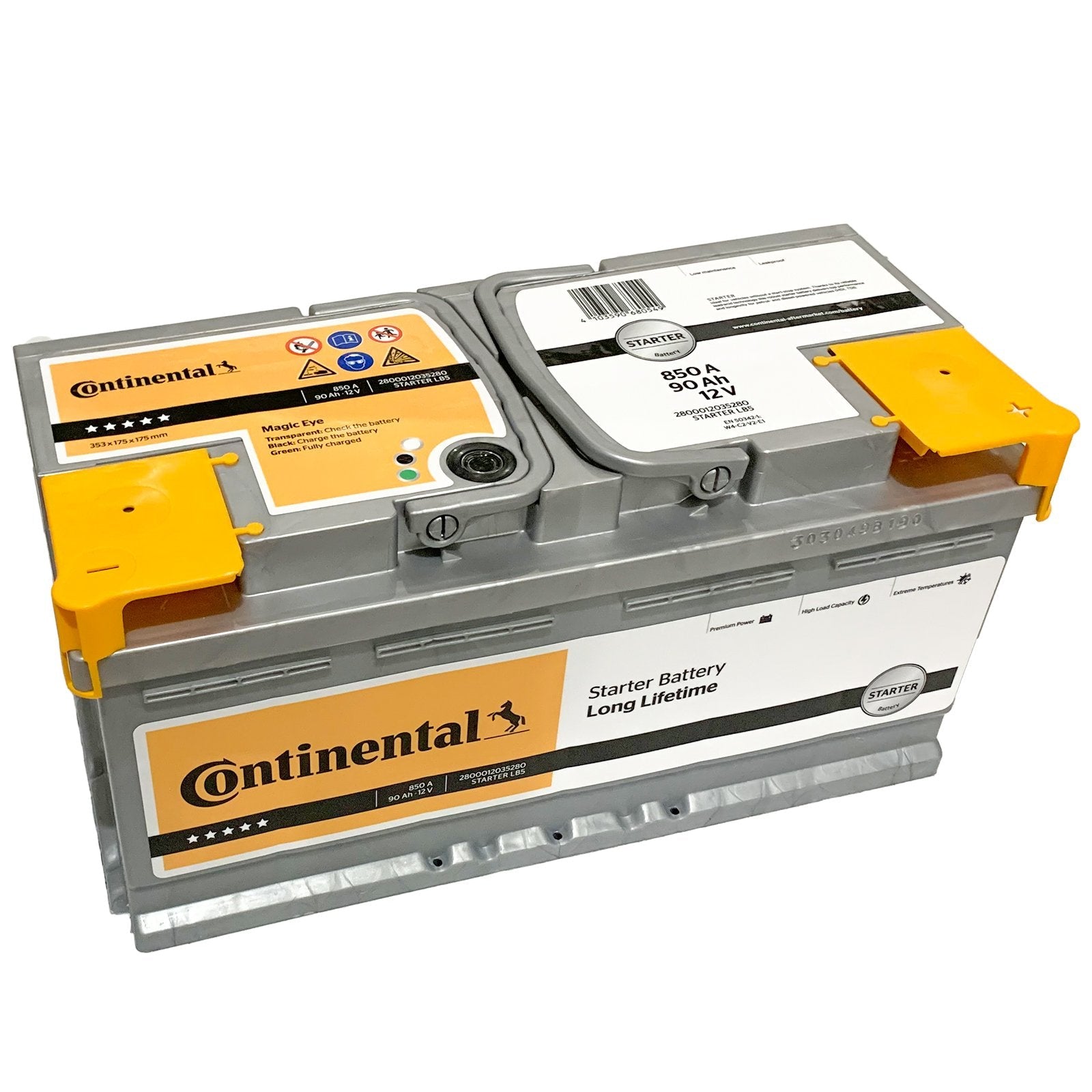 BATTERIE AUTO CONTINENTAL LB5 90/ 850 EN - Autoricambi4x4
