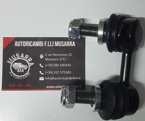 BIELLETTA BARRA STABILIZZATRICE ANTERIORE SINISTRO NISSAN NAVARA D40 - Autoricambi4x4