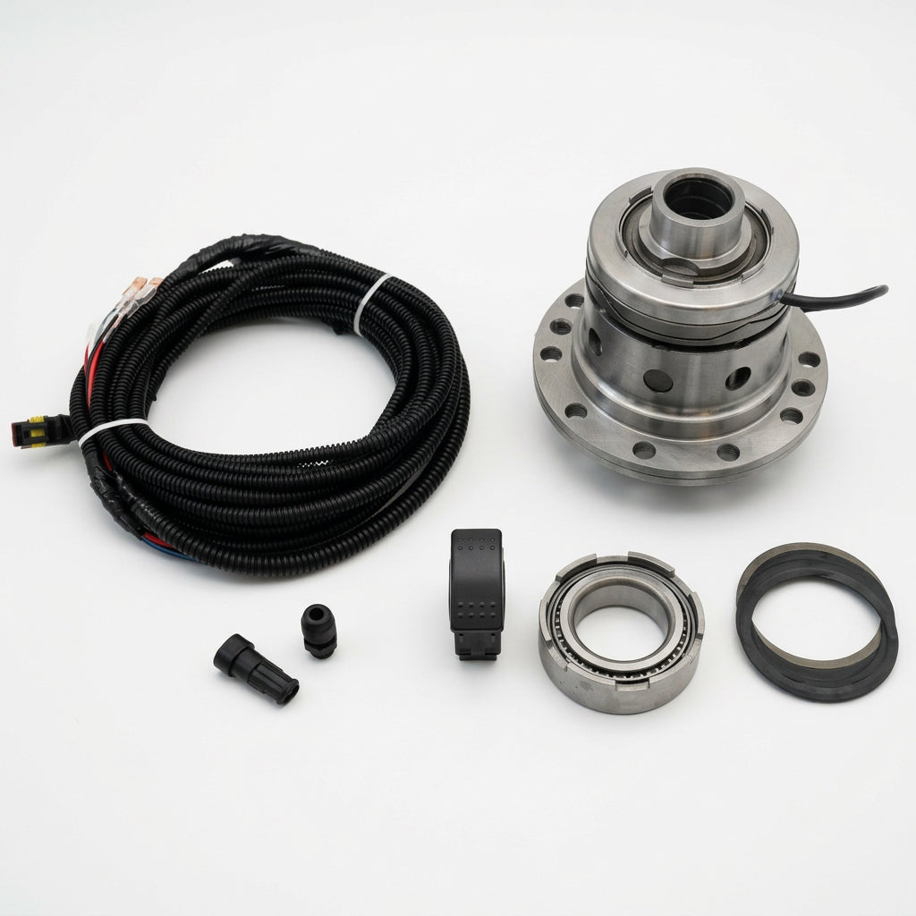 BLOCCO DIFFERENZIALE ANTERIORE ELETTRICO TOYOTA KZJ90 - Autoricambi4x4