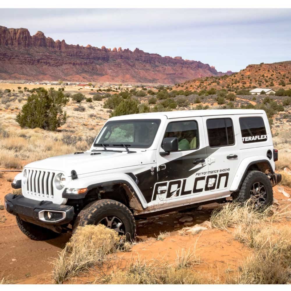 Bracci di controllo inferiori regolabili corti posteriori TeraFlex Alpine Lift 0 - 4,5'' - Autoricambi4x4