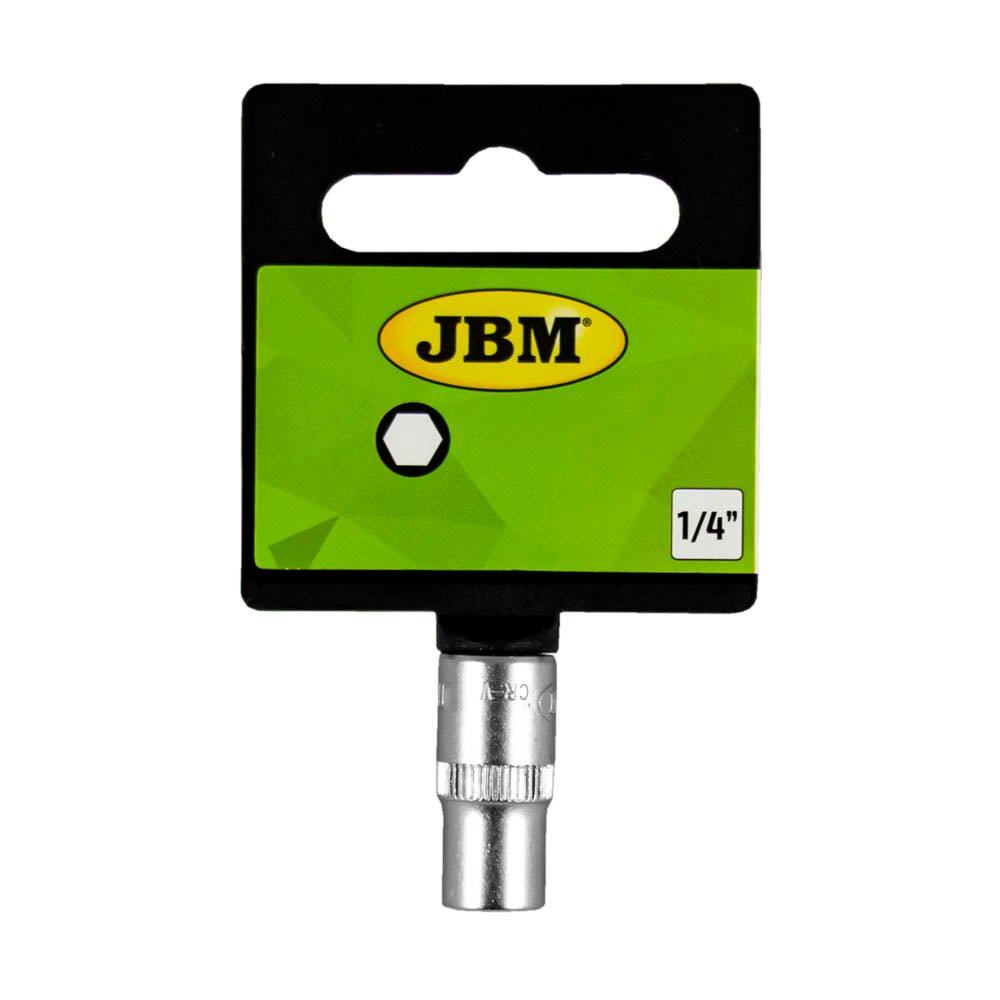 BUSSOLA ESAGONALE 1/4" 13MM - ZINCATO - Autoricambi4x4