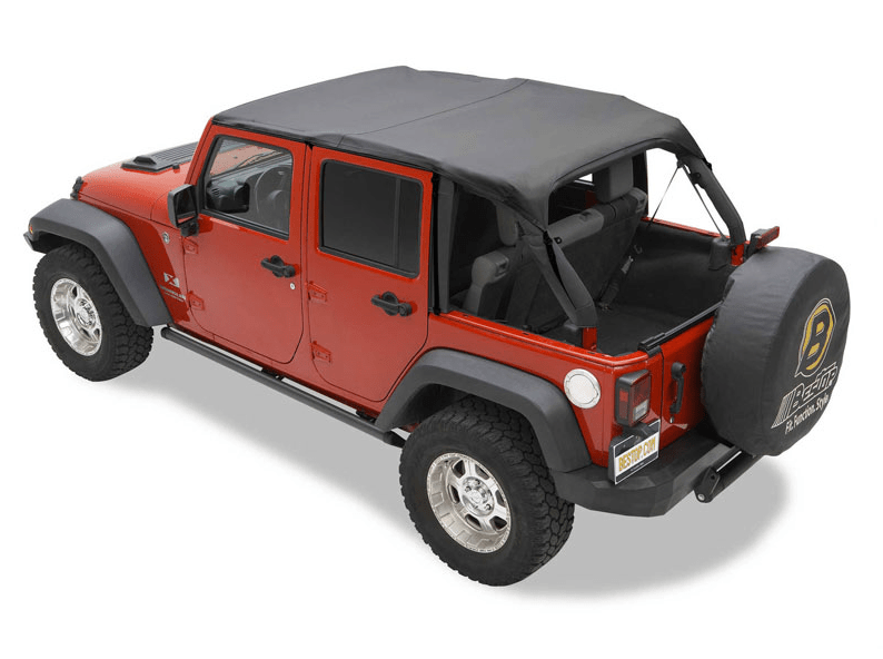 CAPPOTTINA BESTOP BIKINI TOP SAFARI STYLE JEEP WRANGLER JK 4 PORTE 2007/2009 - Autoricambi4x4
