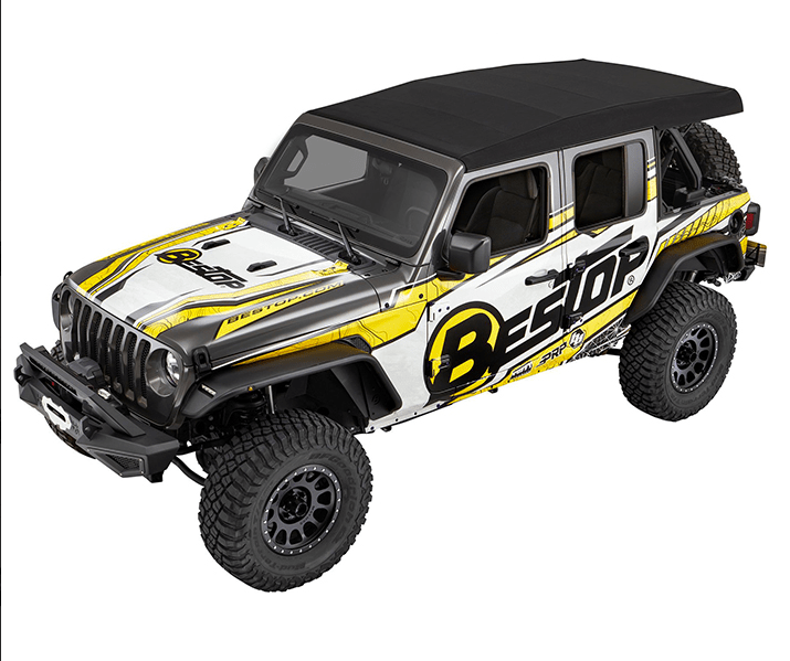 CAPPOTTINA BESTOP SUPER TOP ULTRA JEEP WRANGLER JL 4 PORTE - Autoricambi4x4