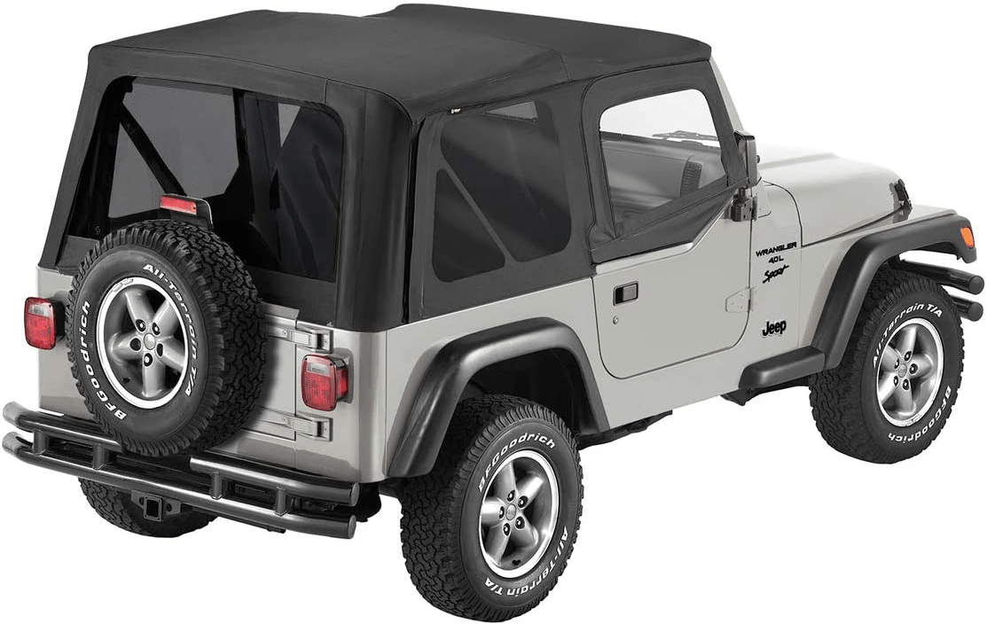 CAPPOTTINA JEEP WRANGLER TJ CON VETRI SCURI (CON PORTE) - Autoricambi4x4