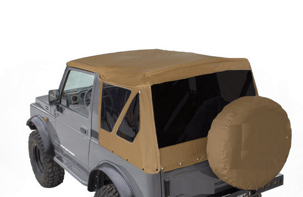 CAPPOTTINA SUZUKI SJ/ SAMURAI CON VETRI SCURI (MARRONE) - Autoricambi4x4