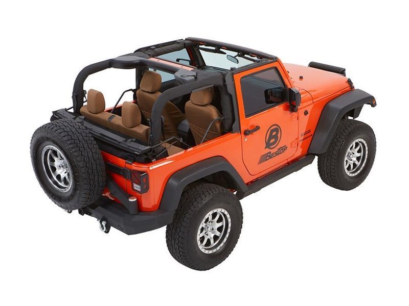 CAPPOTTINA TREKTOP NX GLIDE BESTOP JEEP WRANGLER JK 2 PORTE - Autoricambi4x4