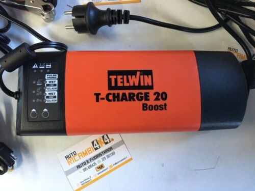 CARICABATTERIE TELWIN T - CHARGE 20 BOST ELETTRONICO 12V / 24V 180AH - Autoricambi4x4