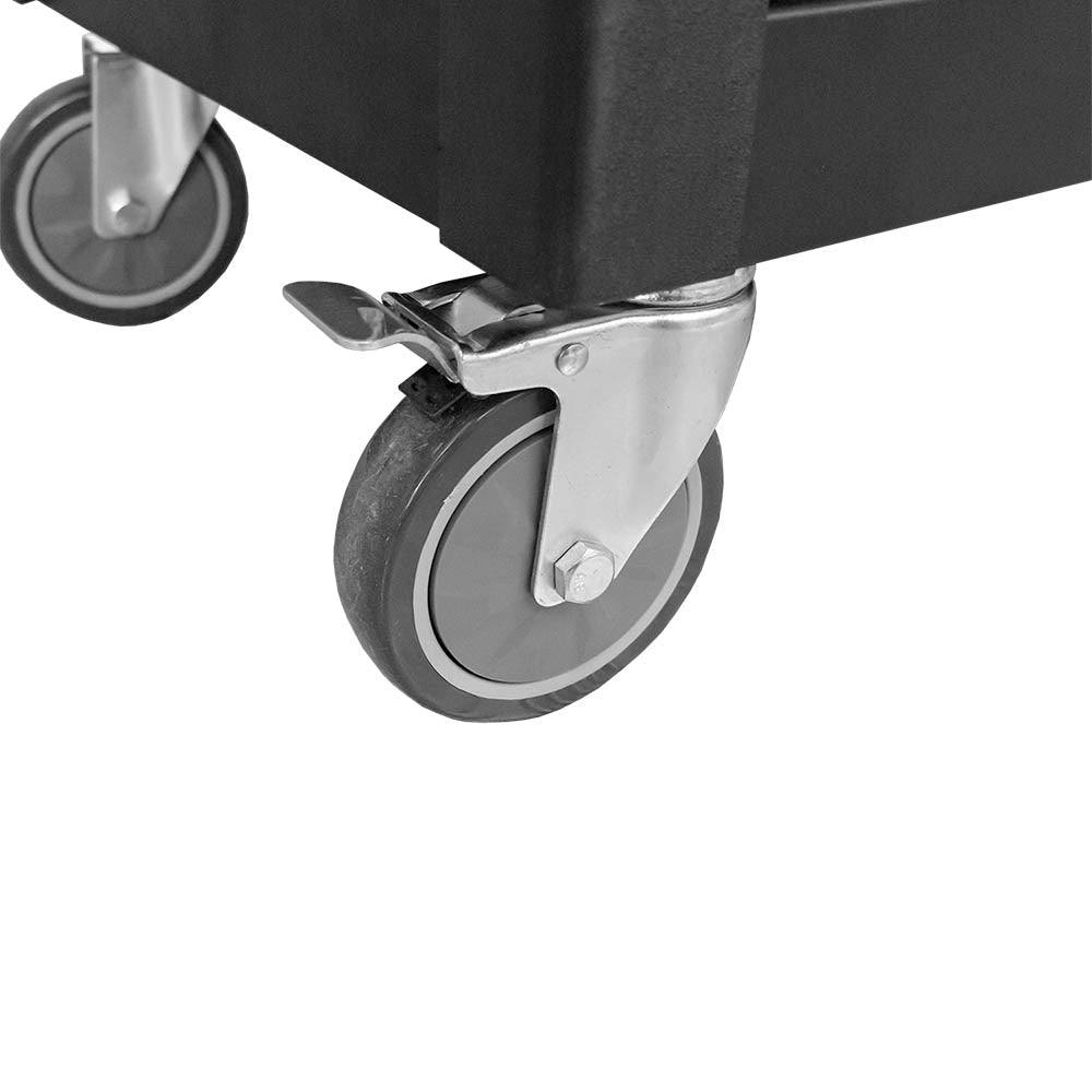 CARRELLO PORTA ATTREZZI A 7 CASSETTI ROSSO - ALLESTITO - Autoricambi4x4