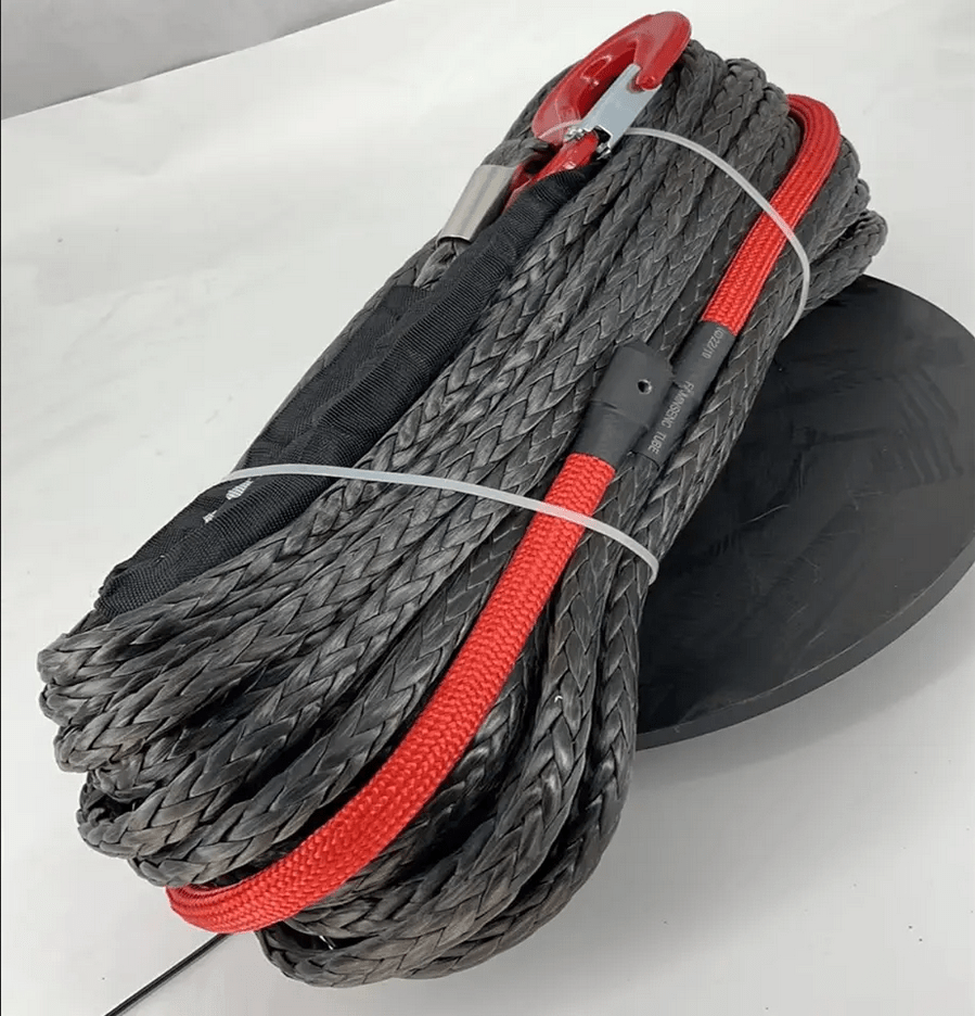 CAVO TESSILE 10MM X 30M COMPLETO DI GANCIO - Autoricambi4x4