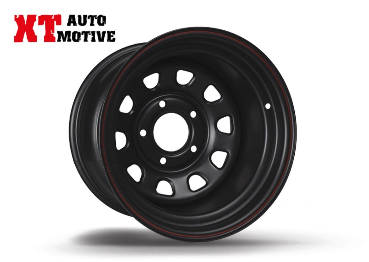 CERCHIO 15x10 ET - 44 DAYTONA NERO PER MERCEDES - Autoricambi4x4