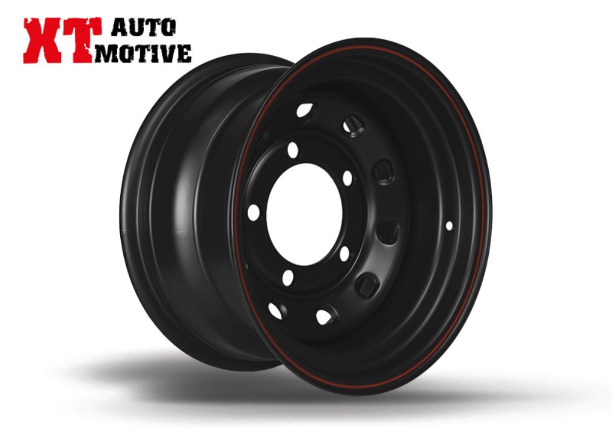 Cerchio 15X8 ET -20 Daytona nero per Land Rover - Autoricambi4x4 - vista 3