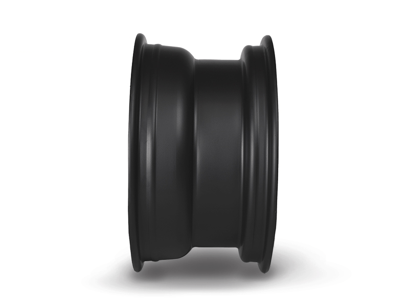 CERCHIO 15x8 ET - 30 DAYTONA NERO PER JEEP - Autoricambi4x4