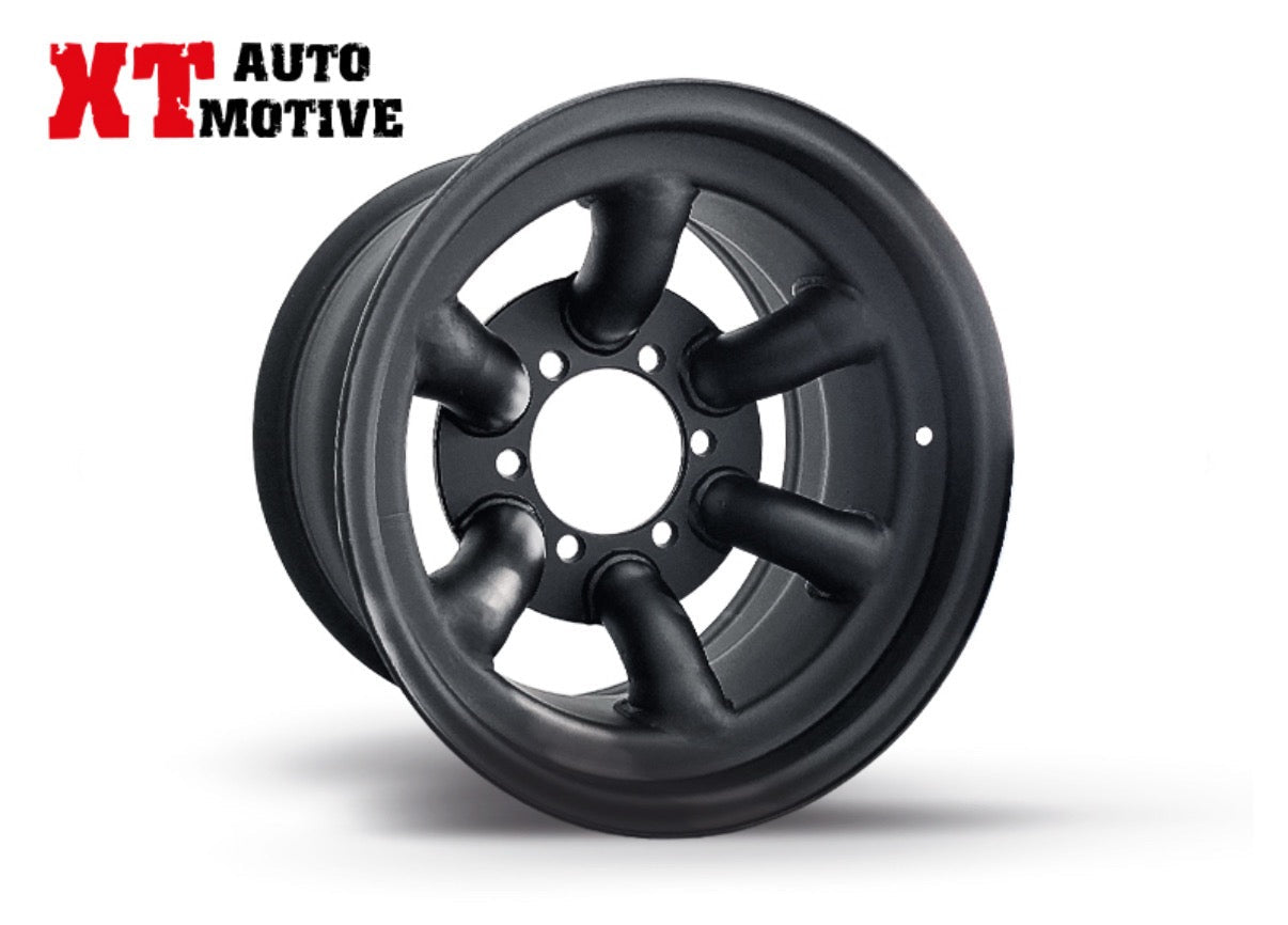 CERCHIO 15x8 ET - 35 TRACROCK NERO PER MITSUBISHI - Autoricambi4x4