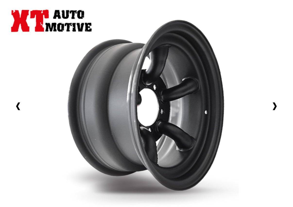 CERCHIO 15x8 ET - 35 TRACROCK NERO PER SUZUKI - Autoricambi4x4