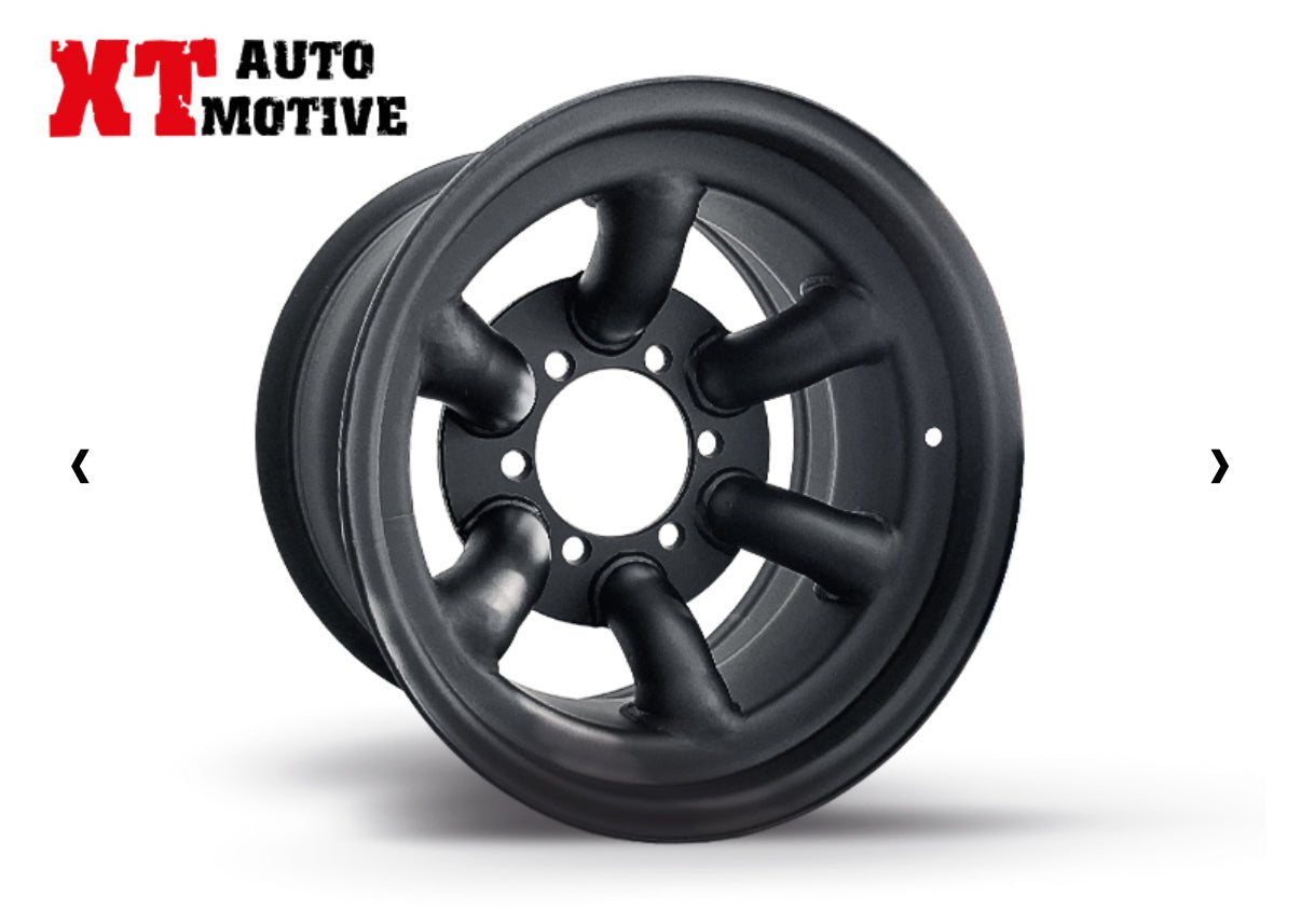 CERCHIO 15x8 ET - 35 TRACROCK NERO PER TOYOTA - Autoricambi4x4