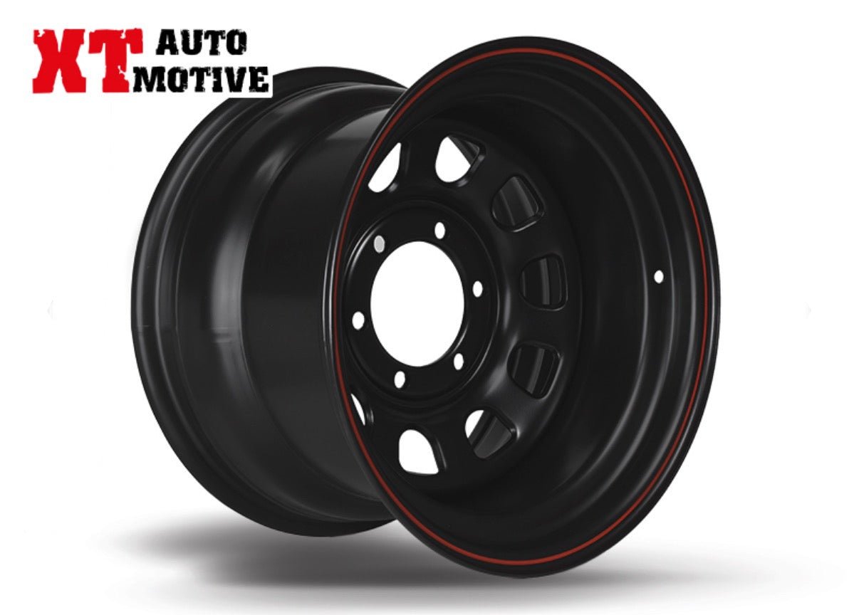 CERCHIO 16x10 ET - 30 DAYTONA NERO PER NISSAN - Autoricambi4x4