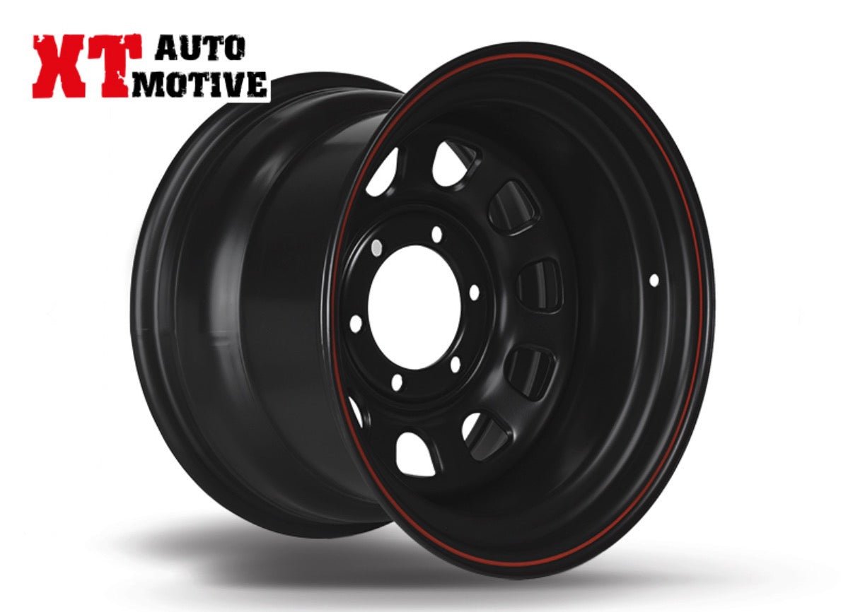 CERCHIO 16x10 ET - 30 DAYTONA NERO PER TOYOTA - Autoricambi4x4
