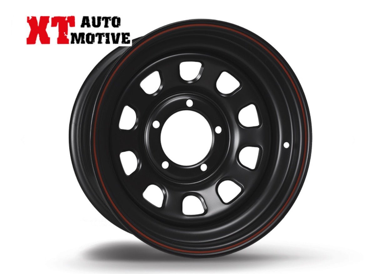 CERCHIO 16x7 ET - 12 DAYTONA NERO PER SUZUKI - Autoricambi4x4