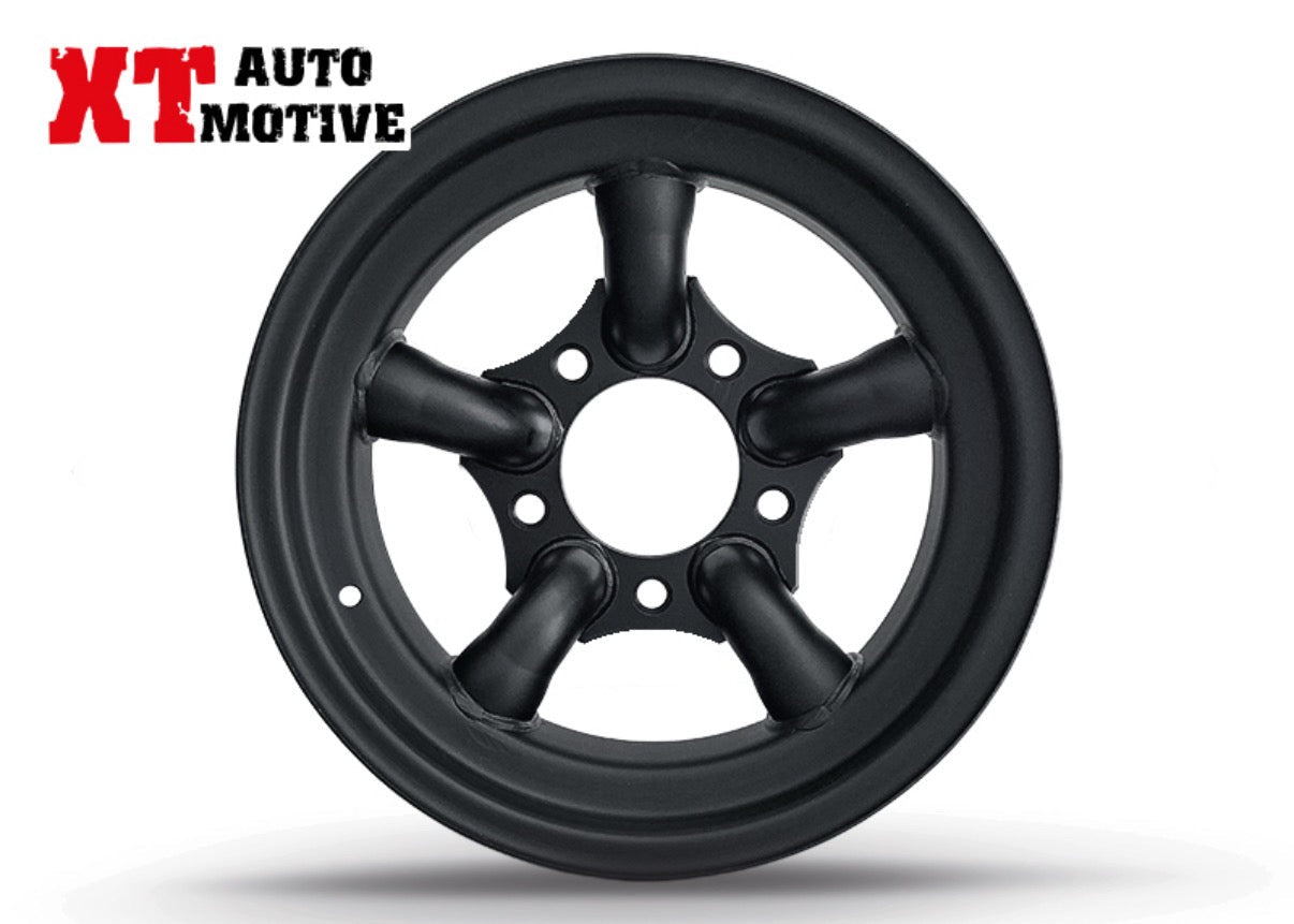 CERCHIO 16x7 ET - 25 TRACROCK NERO PER LAND ROVER - Autoricambi4x4