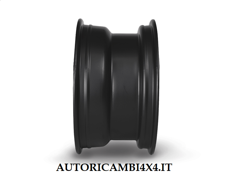 CERCHIO 16x8 ET - 25 DAYTONA NERO PER LAND ROVER - Autoricambi4x4
