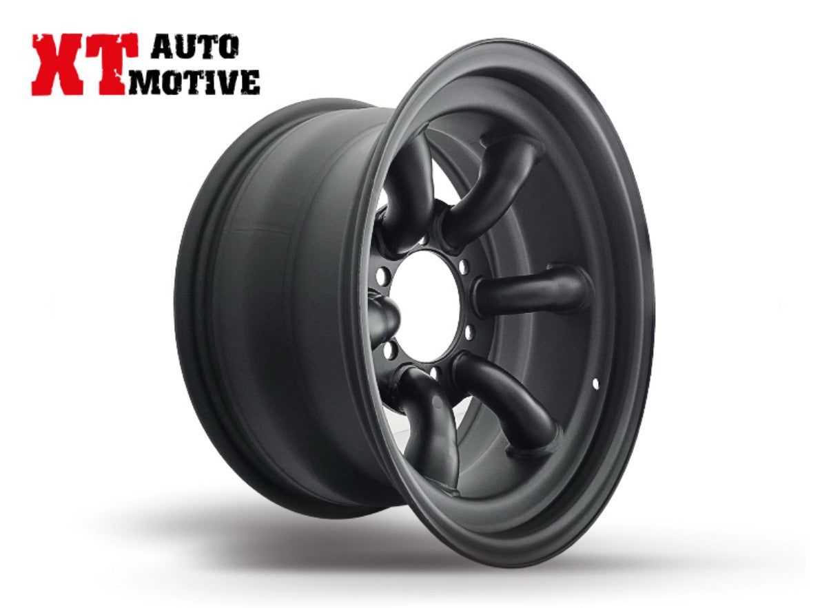 CERCHIO 16x8 ET - 30 TRACROCK NERO PER MITSUBISHI - Autoricambi4x4