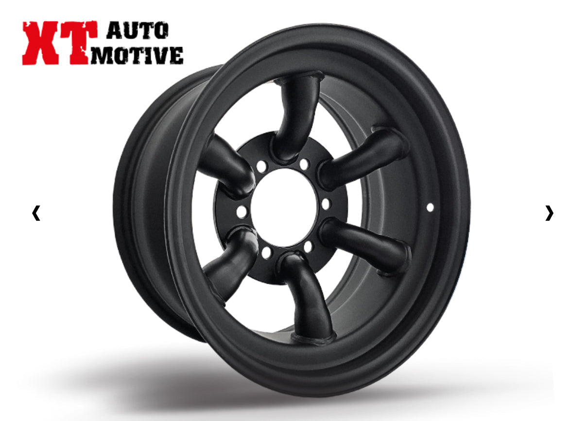 CERCHIO 16x8 ET - 30 TRACROCK NERO PER NISSAN - Autoricambi4x4