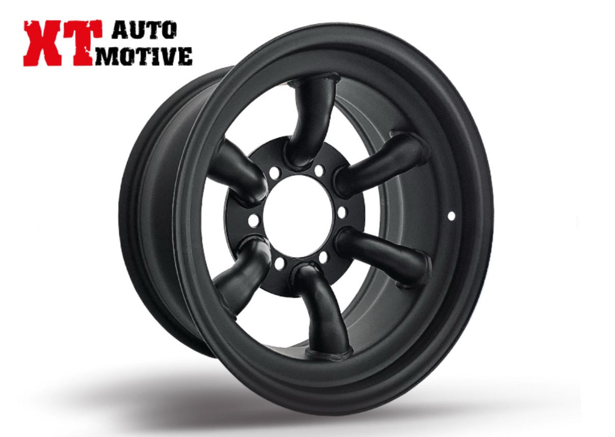 CERCHIO 16x8 ET - 30 TRACROCK NERO PER TOYOTA - Autoricambi4x4