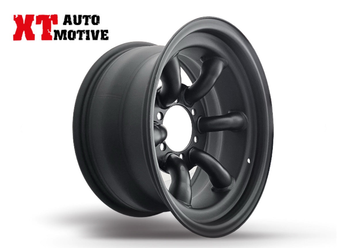 CERCHIO 16x8 ET - 30 TRACROCK NERO PER TOYOTA - Autoricambi4x4