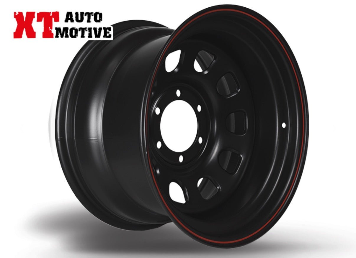 CERCHIO 17x10 ET - 30 DAYTONA NERO PER MITSUBISHI - Autoricambi4x4
