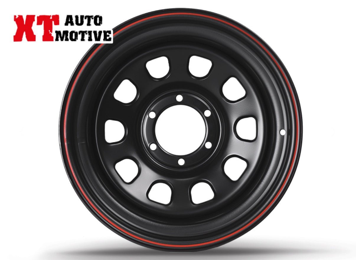 CERCHIO 17x10 ET - 30 DAYTONA NERO PER NISSAN - Autoricambi4x4