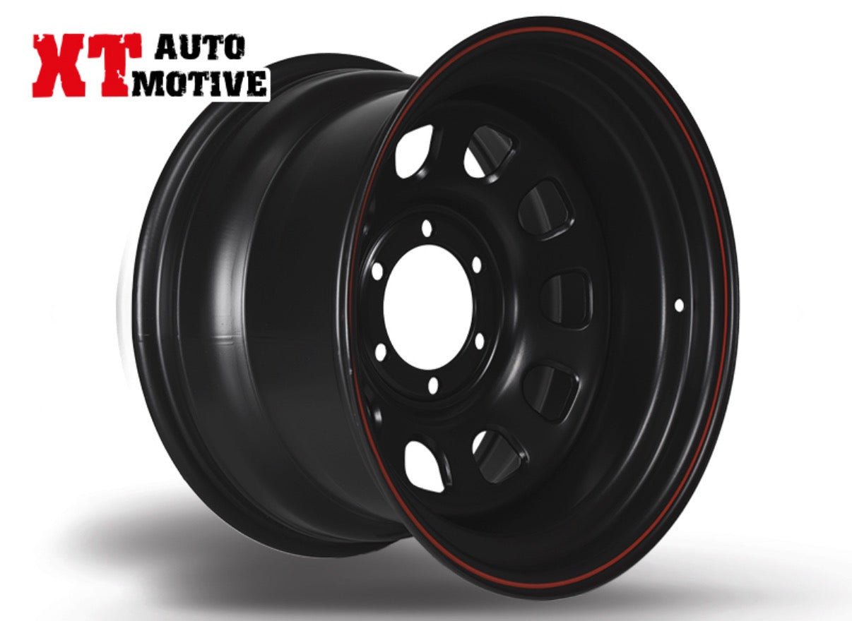 CERCHIO 17x10 ET - 30 DAYTONA NERO PER NISSAN - Autoricambi4x4