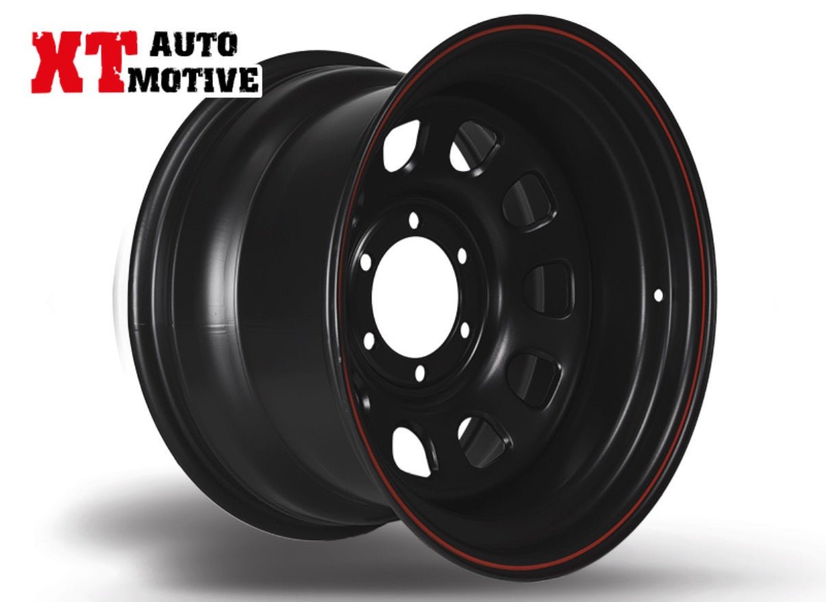 CERCHIO 17x10 ET - 30 DAYTONA NERO PER TOYOTA - Autoricambi4x4