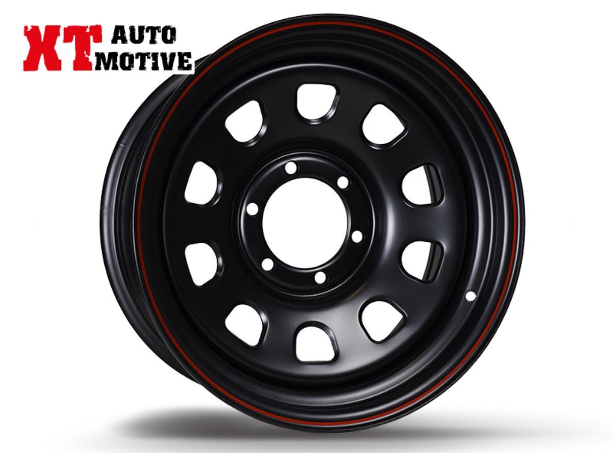 CERCHIO 17x8 ET - 10 DAYTONA NERO PER FORD RANGER - Autoricambi4x4